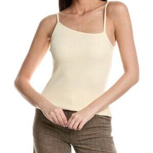 New Marie Oliver Cream Ivory Beige Tank Top Trini Tank Medium